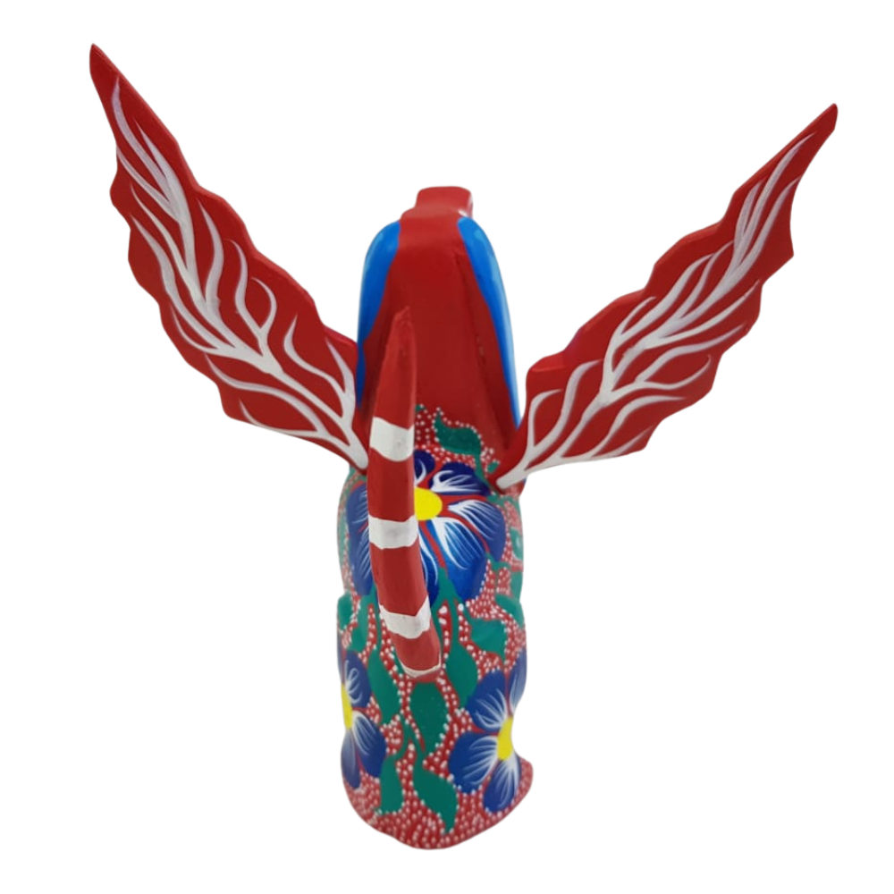 Alebrije Oaxaqueño Perro Con Alas Mediano Oax. | Arte de Autor