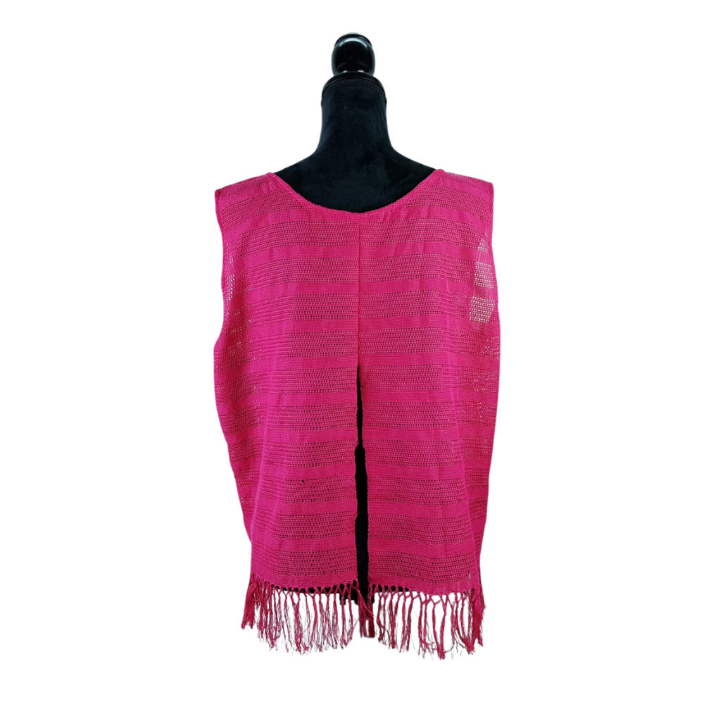 Blusa poblana de telar de cintura