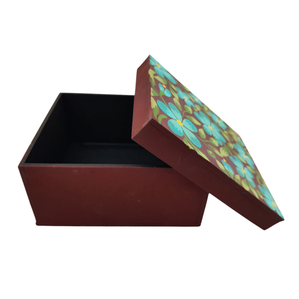 Caja MDF chica, pintada a mano