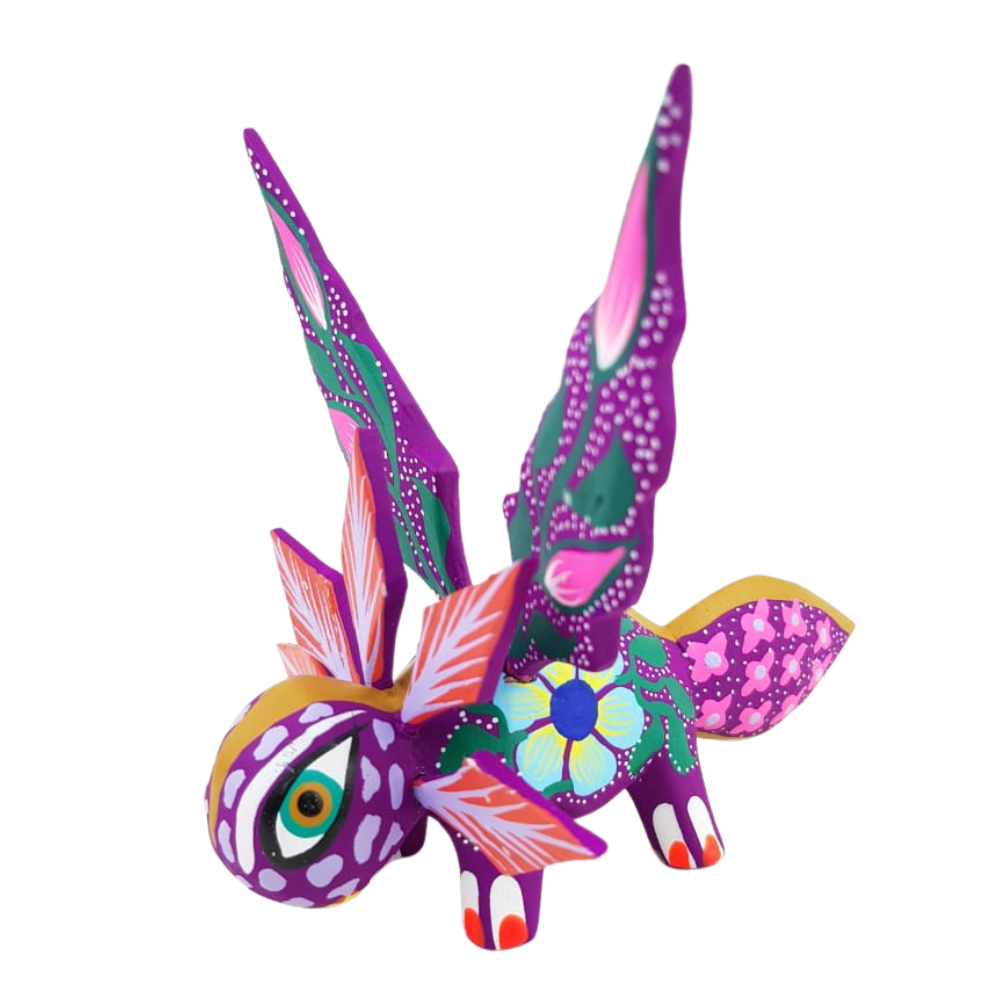 Alebrije Ajolote Mediano Copal Oax. | Pieza de Colección