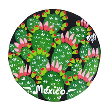 Cargar imagen en el visor de la galería, Espejo chico de papel maché, pintado a mano
