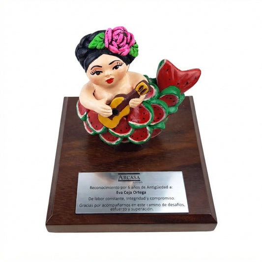Trofeo Sirena Sandía Barro Jalisco | Tradición Mexicana