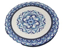 Cargar imagen en el visor de la galería, Portavasos Servin de cerámica Servin decorada a mano con mandalas
