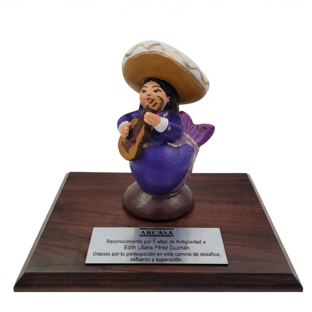 Trofeo Sirena Mariachi Barro | Tradición Mexicana
