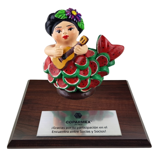 Trofeo Sirena Sandía Barro Jalisco | Tradición Mexicana