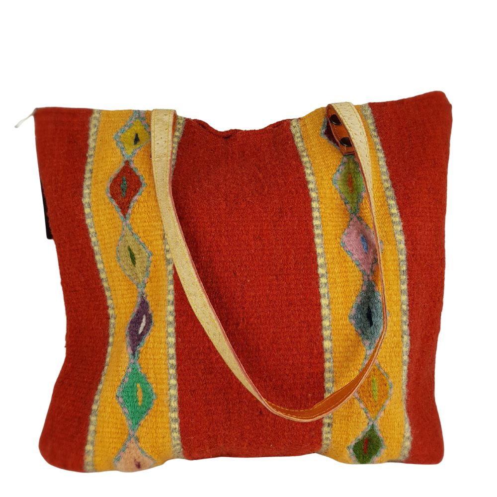 bolsa de lana teotitlán del valle