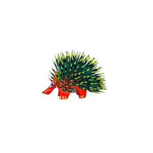 Alebrije puercoespín hecho en Oaxaca