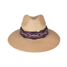 Cargar imagen en el visor de la galería, Sombrero artesanal de yute hecho en Chiapas
