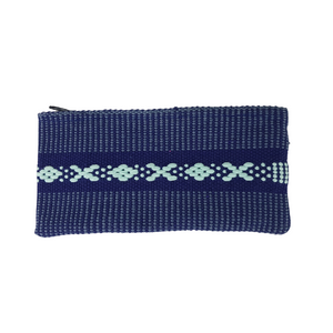 Bolsa lapicera tejida en telar de cintura en Santo Tomás Jalieza Oaxaca