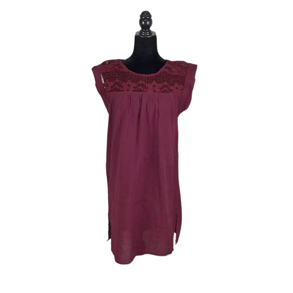 Vestido fresco de manta teñida unitalla