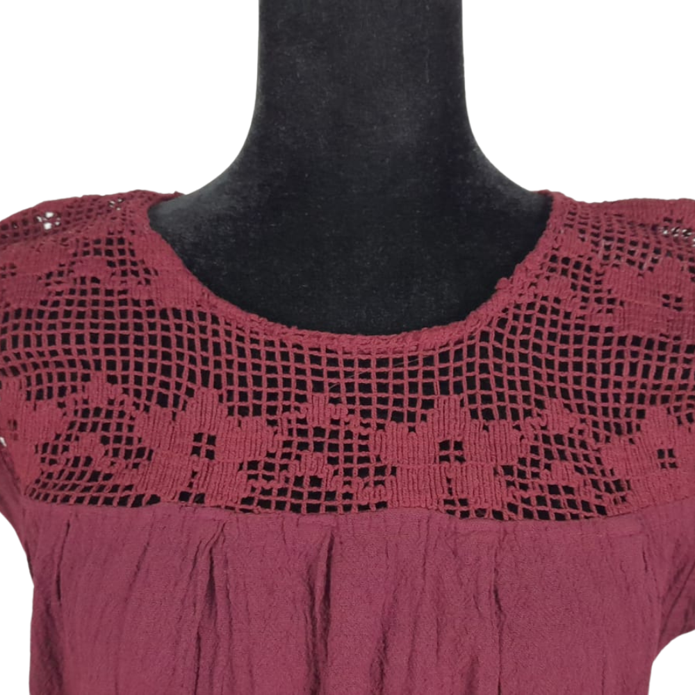 Vestido fresco de manta teñida unitalla