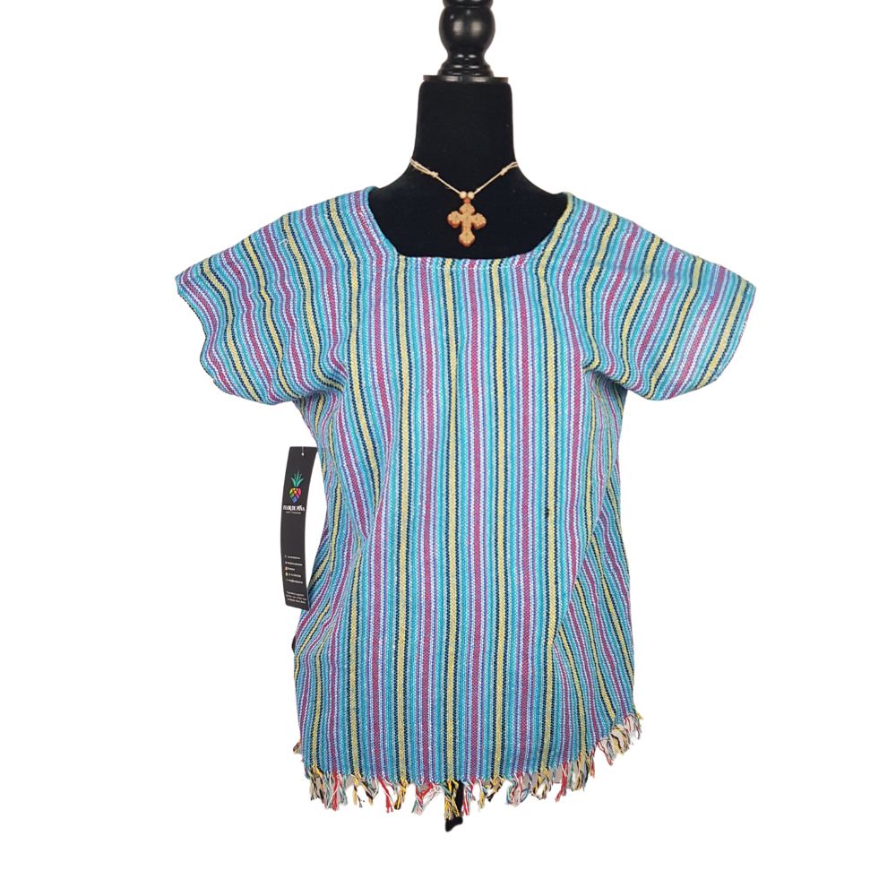 Blusa rayada de colores cheap
