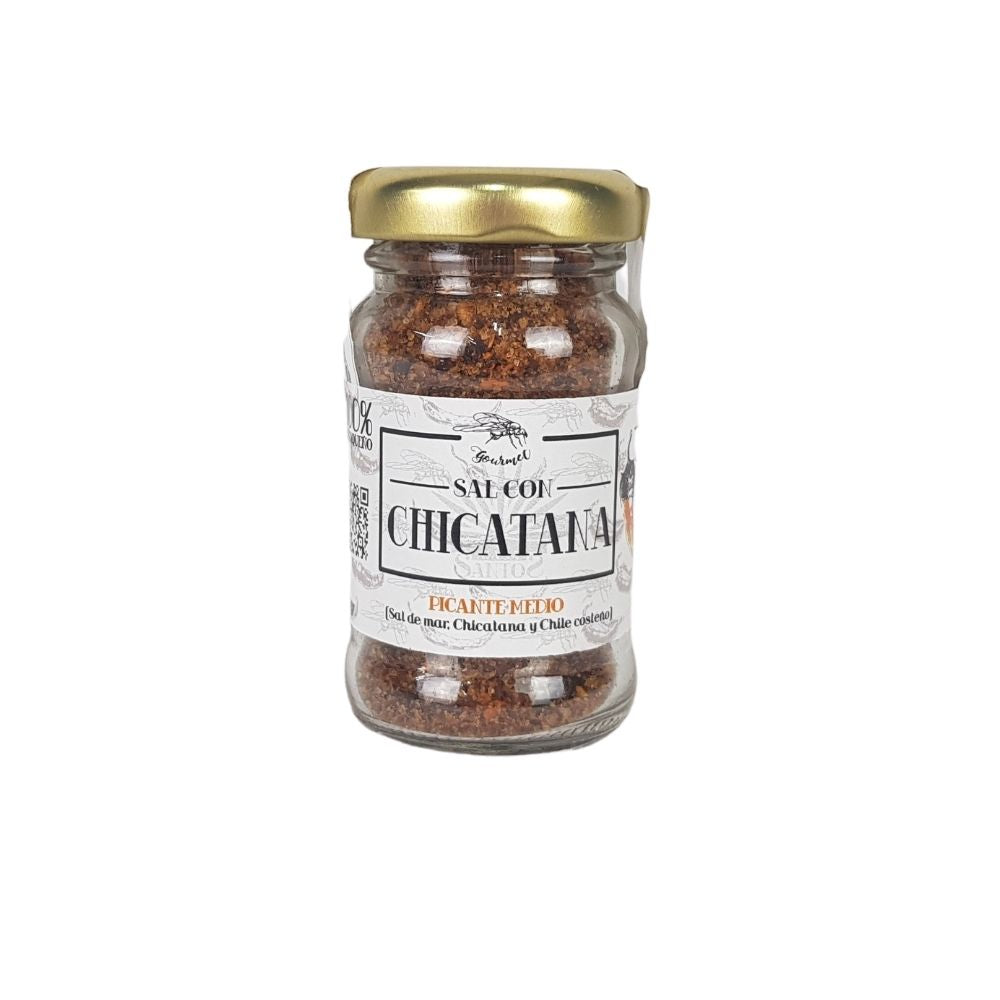 Sal de chicatana con chile costeño, picante medio calidad gourmet