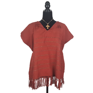 Blusa poblana de telar de cintura