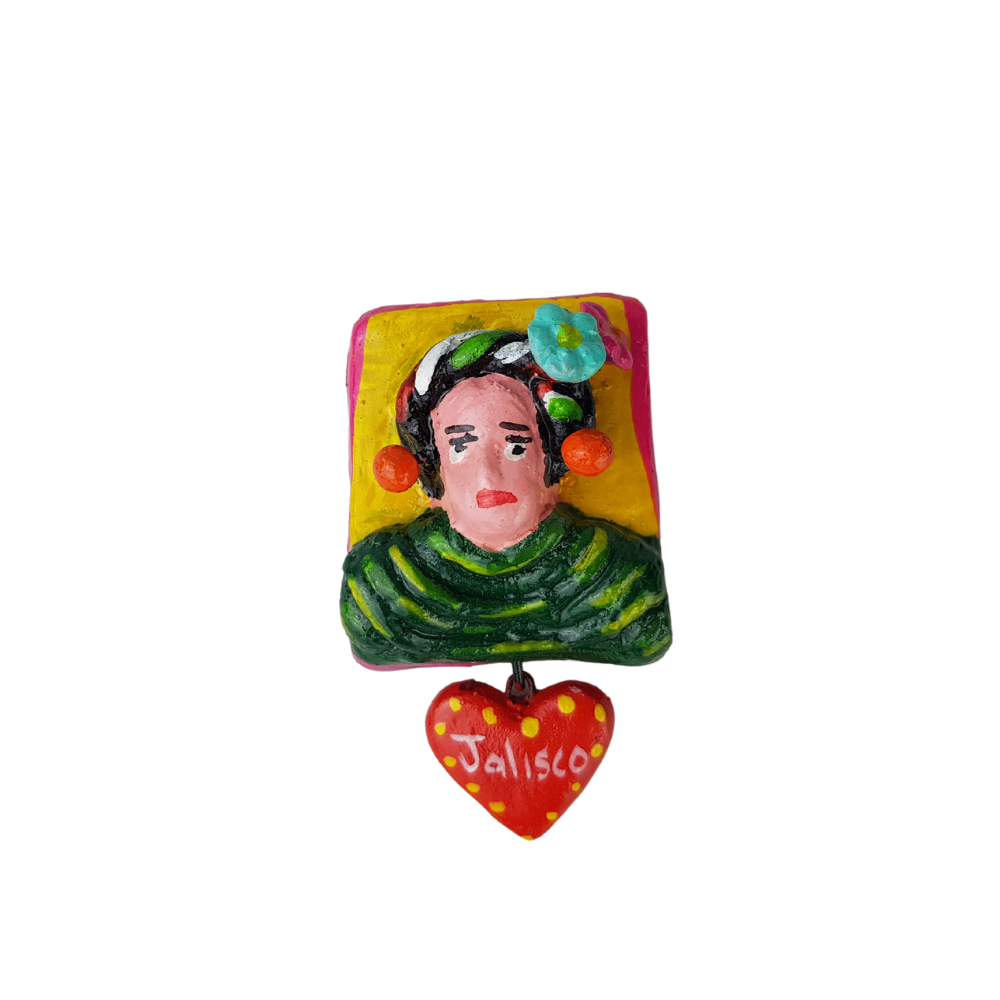 Imán motivos Jalisco de barro Betus