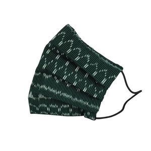 Cubreboca de lienzo de rebozo con ranura para colocar filtro adicional