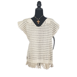Blusa poblana de telar de cintura