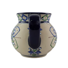 Cargar imagen en el visor de la galería, Jarro ponchero de cerámica Servin decorado a mano con mandalas
