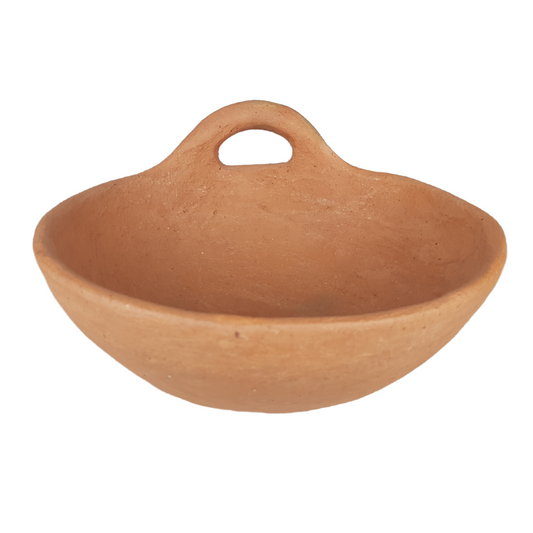 Esta cazuela recibe el nombre de machucador es ideal para la cocina y es de la sierra mixe de Oaxaca