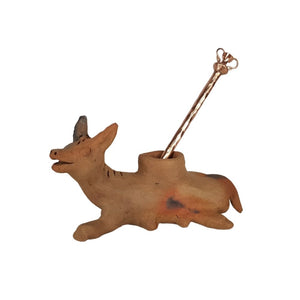 Figura chica decorativa de alfarería prehispánica