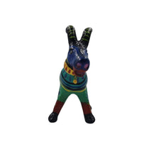 Cargar imagen en el visor de la galería, Chivito, figura surrealista de arte popular mexicano elaborada con barro betus
