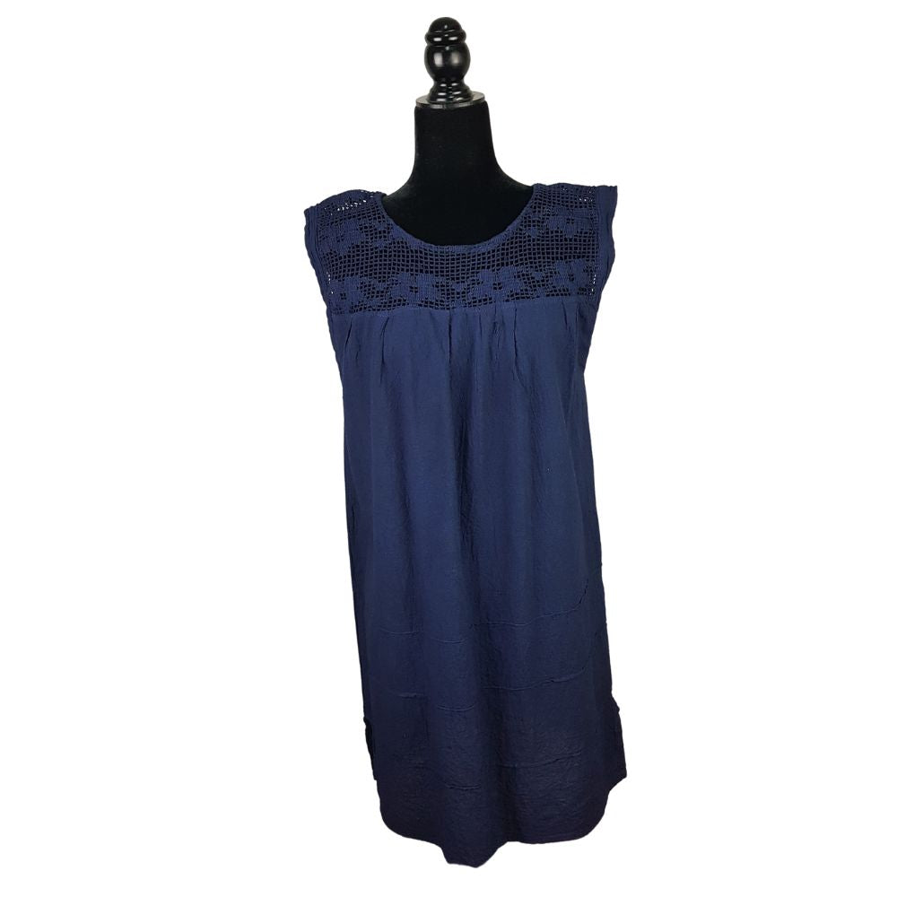 Vestido fresco de manta teñida unitalla