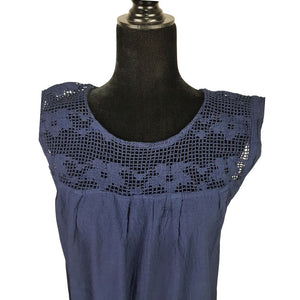 Vestido fresco de manta teñida unitalla