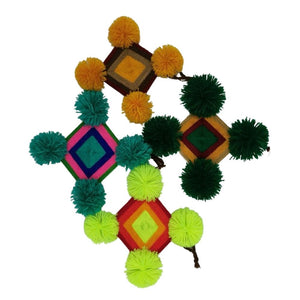 Ojo de Dios, símbolo de los cinco lugares sagrados Wixáricas