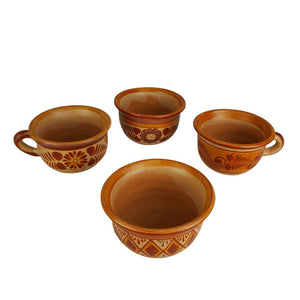 taza barro canelo tonalá jalisco