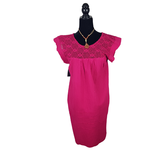 Vestido fresco de manta teñida unitalla